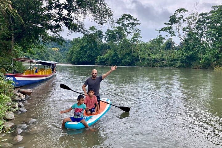 Gentle SUP on the Napo: Monkey Beach to Kichwa Villages photo 4