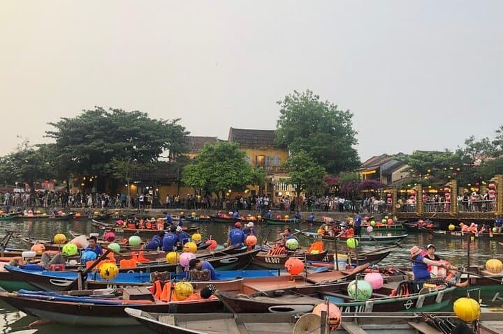 Hoi An Basket Boat Ride & Lantern Release: Cam Thanh Half-Day from Da Nang photo 4
