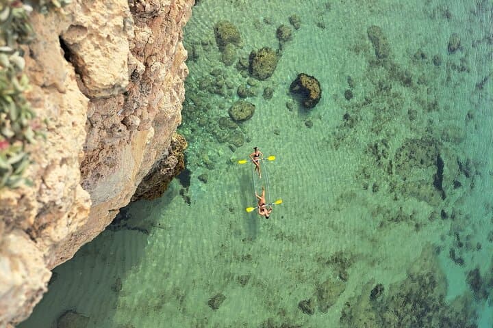 Transparent Kayaking in Benagil Cave: Clear Kayak Tours in the Algarve photo 4
