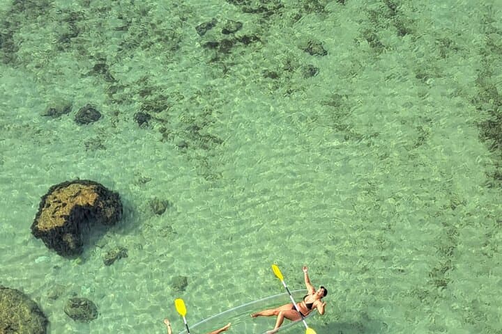 Transparent Kayaking in Benagil Cave: Clear Kayak Tours in the Algarve photo 1