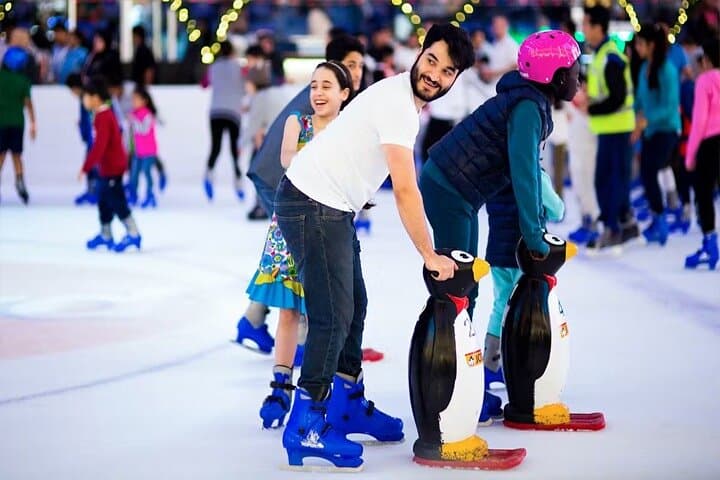 Skate the Dubai Ice Rink — Olympic-Sized Public Skating at Dubai Mall