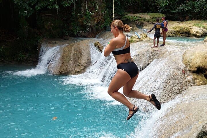Blue Hole & Secret Falls Combo: White River Tubing From Ocho Rios photo 2
