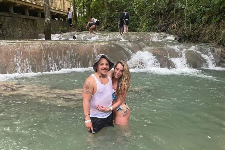 Blue Hole & Dunn's River Falls Combo Tour from Montego Bay — Ocho Rios Day Trip photo 1
