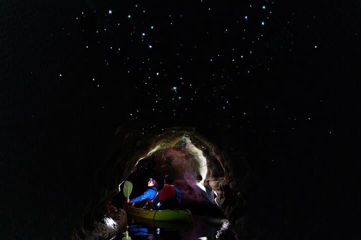 Rotorua Glow Worm Kayak Tour: Night Paddle to Glowworm Caves photo 2
