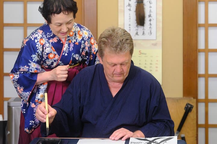 Private Tokyo 6-Hour Walking Tour with Calligraphy & Origami Experience photo 3