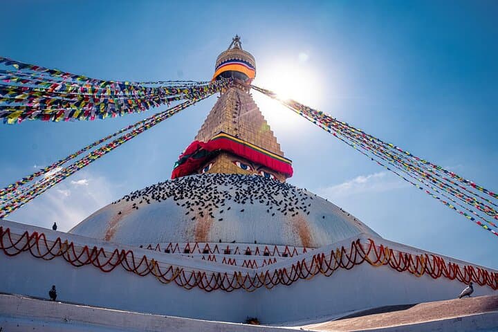 Half-Day Kathmandu Buddhist Temple Private Tour: Swayambhunath & Boudhanath photo 2