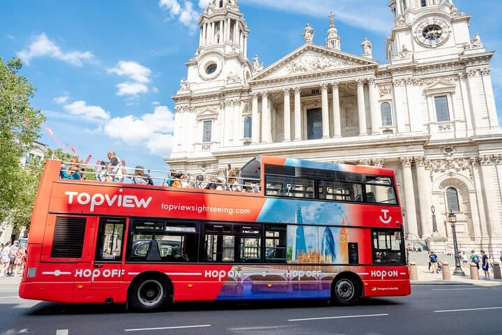 24-Hour London Hop-On Hop-Off Bus Tour with Thames River Cruise & Guided Walks photo 2