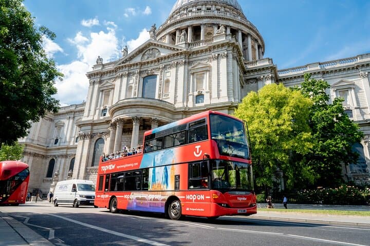 24-Hour London Hop-On Hop-Off Bus Tour with Thames River Cruise & Guided Walks photo 3
