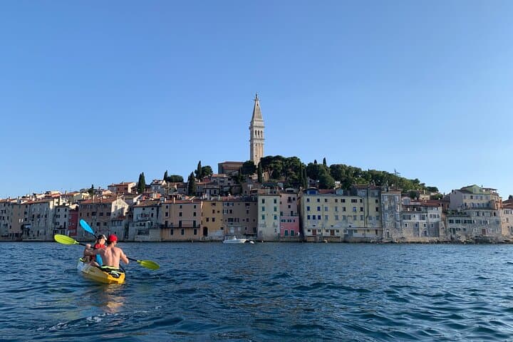 Sunset Kayaking in Rovinj: Paddle Past Sveta Katarina and St. Euphemia photo 6