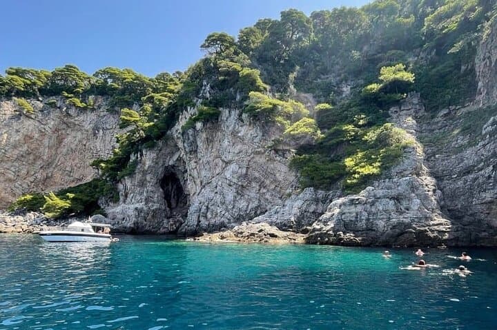 Elaphite Islands Private Speedboat: Blue Caves, Šunj Beach & Lokrum Highlights photo 4