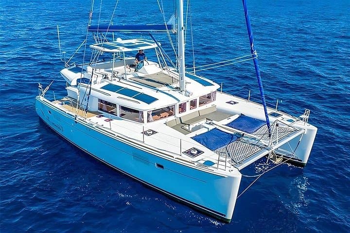 Private 45-Foot Lagoon Catamaran: 3-Hour Puerto Aventuras Sailing & Sandbar Stop photo 1