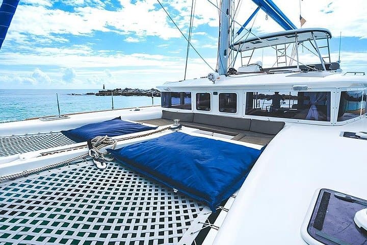 Private 45-Foot Lagoon Catamaran: 3-Hour Puerto Aventuras Sailing & Sandbar Stop photo 2