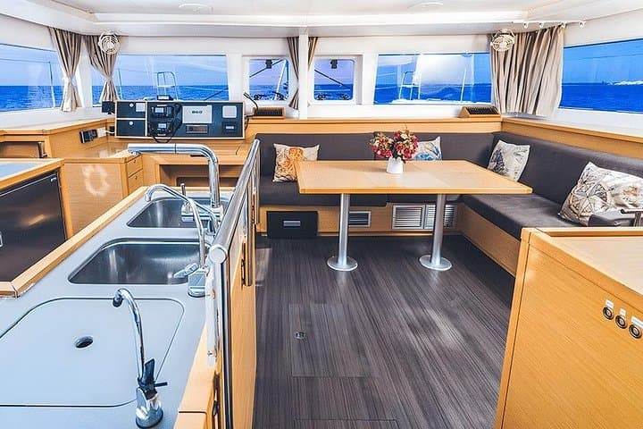 Private 45-Foot Lagoon Catamaran: 3-Hour Puerto Aventuras Sailing & Sandbar Stop photo 3