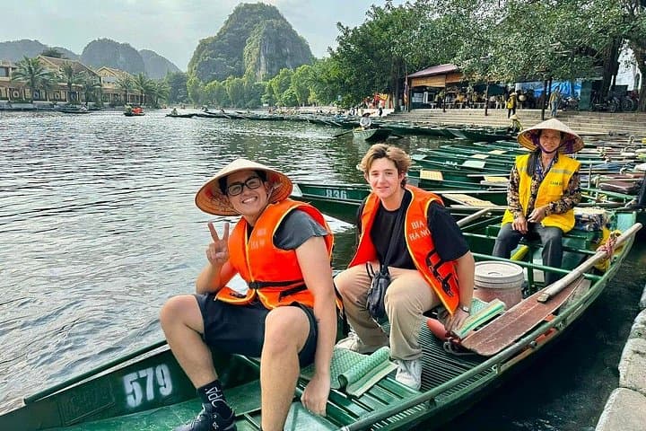 Tam Coc & Hoa Lu Full-Day Escape from Hanoi: Boat Ride, Temples & Rural Cycling photo 3