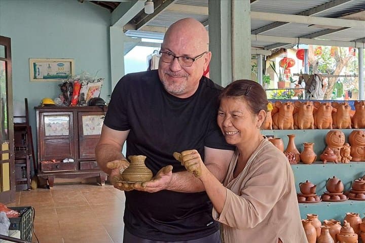 Hoi An Handicraft Villages: Pottery, Carpentry & Tra Que Farming Day Tour photo 1