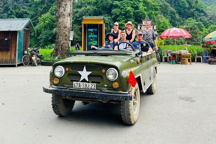 Jeep & Boat Through Tam Coc: Ninh Binh Day Adventure from Hanoi photo 4