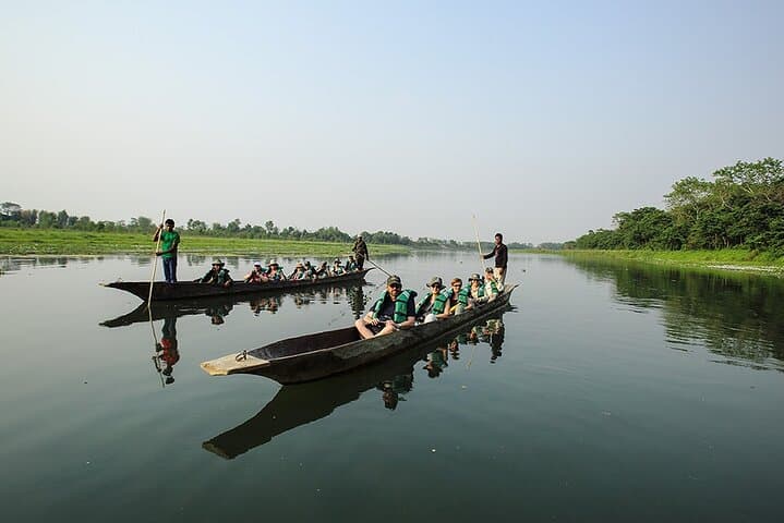 Canoe Birding in Chitwan National Park: Rapti River Wildlife Canoe Tour