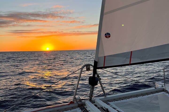 Wrightsville Beach Sunset Cocktail Sail on a 44' Catamaran Bella photo 3