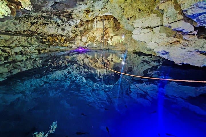 Private 2-Day Aguas Rosas & Cenotes Tour: Pink Waters, Cenote Swimming & Boat Excursion photo 3