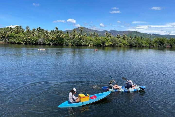 Sunset Kayak Through Kampot's Green Cathedral — Scenic Paddle & Swim photo 2