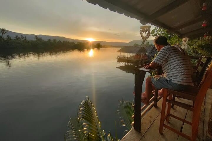 Sunset Kayak Through Kampot's Green Cathedral — Scenic Paddle & Swim photo 6