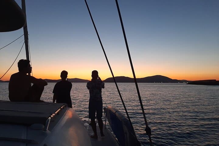 Sunset Catamaran Aperitif in Alghero — Sail, Swim & SUP at Maddalenetta