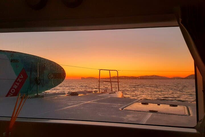 Sunset Catamaran Aperitif in Alghero — Sail, Swim & SUP at Maddalenetta photo 2