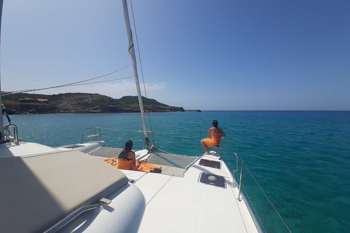 Sunset Catamaran Aperitif in Alghero — Sail, Swim & SUP at Maddalenetta photo 4