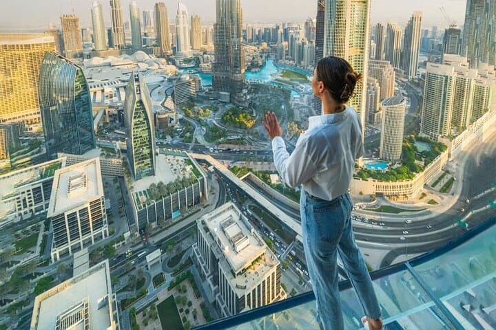 Sky Views Dubai: Tickets, Glass Slide & Panoramic Views of Downtown