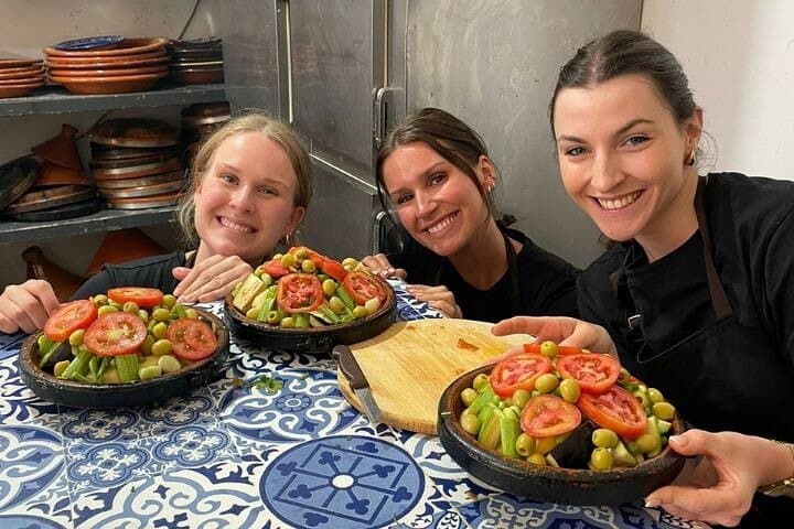 Agadir Cooking Class & 2-Hour Camel Ride: Market-to-Dune Experience