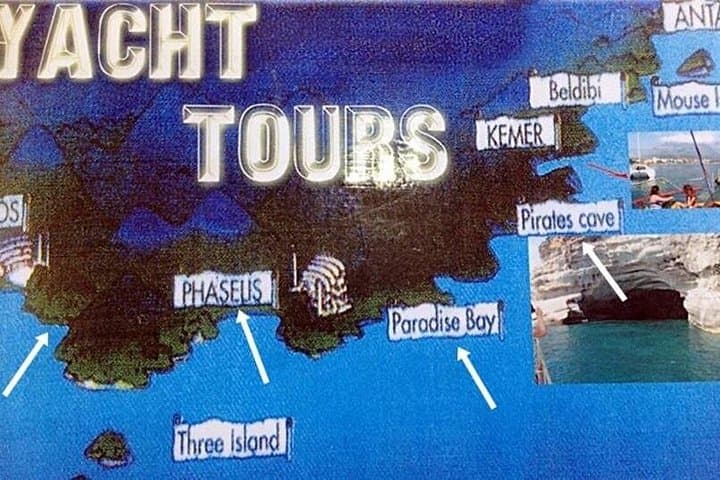 Pirate Boat Tour From Kemer: Phaselis Ruins, Pirate Cave & Paradise Bay Cruise photo 2