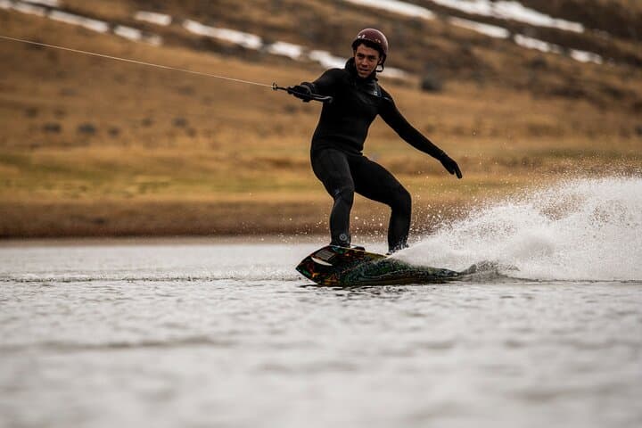 Wakeboarding at Holt Beach: Private Westfjords Ride from Ísafjörður photo 5
