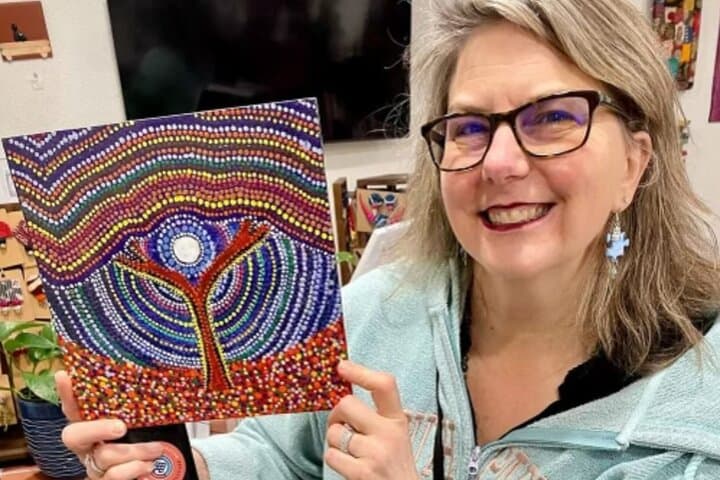 Mindful Dot Art Workshop in Austin — Create Meditative Paintings