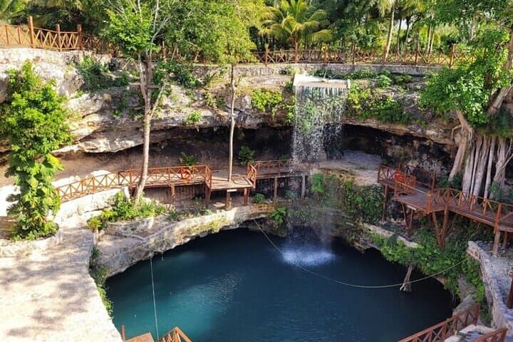 Tulum, Coba & Cenote Day Tour With Mayan Village and Playa del Carmen photo 2