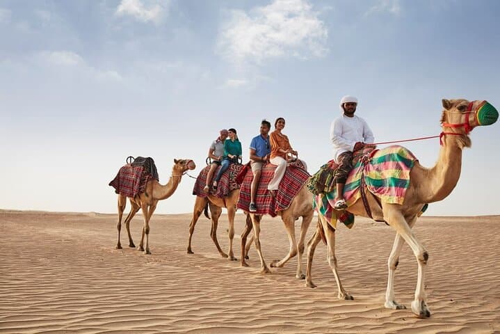 Dubai Evening Desert Safari in the Conservation Reserve — Camel Ride, Sandboarding & BBQ photo 2