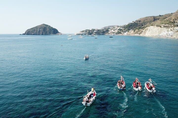 Hydrofoil to Ischia: Aragonese Castle Day Trip from Naples
