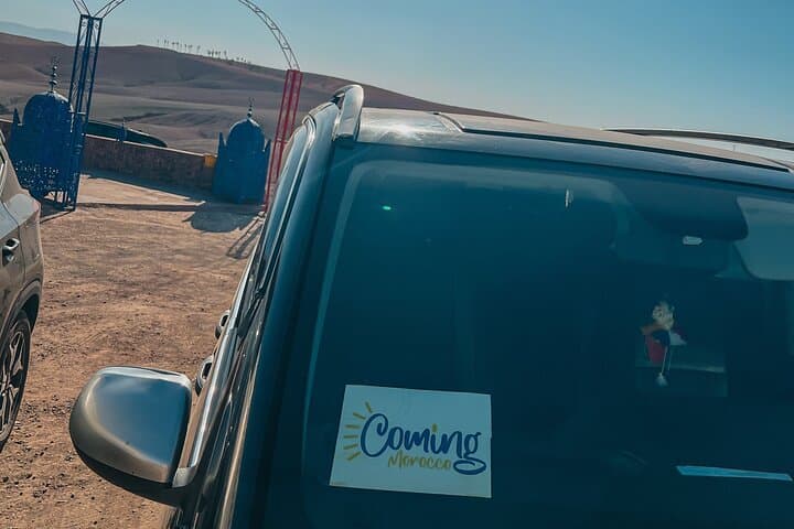 Sunset Camel Ride and Desert Dinner in Agafay: Atlas Views & Fire Show photo 2
