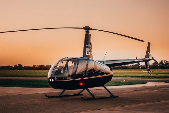 Helicopter Baptism Over Buenos Aires: Scenic Flight to the Tigre Delta