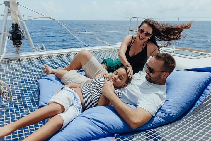 Private 40 ft Catamaran Charter in Cozumel: Snorkel El Cielo & Palancar photo 5