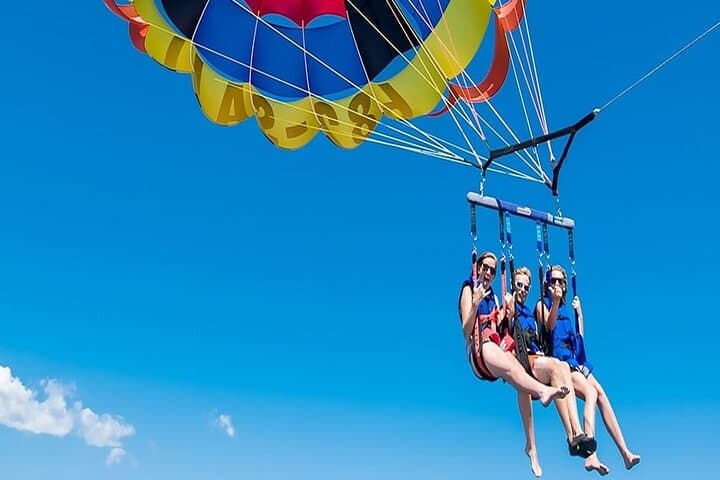 Soar Over Hurghada: Red Sea Parasailing with Private Transfers photo 2