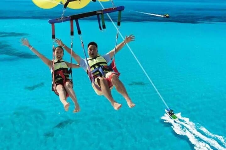 Soar Over Hurghada: Red Sea Parasailing with Private Transfers photo 3