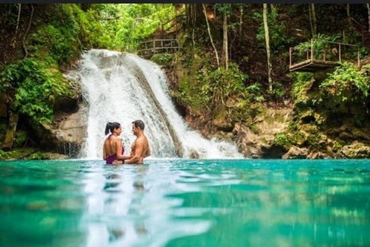 Climb Dunn's River Falls & Swim the Blue Hole — Ocho Rios Waterfall Adventure photo 4