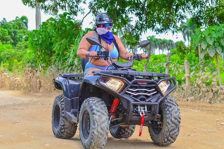 Punta Cana's Thrilling ATV Ride: Explore Macao Beach and Cenote photo 3