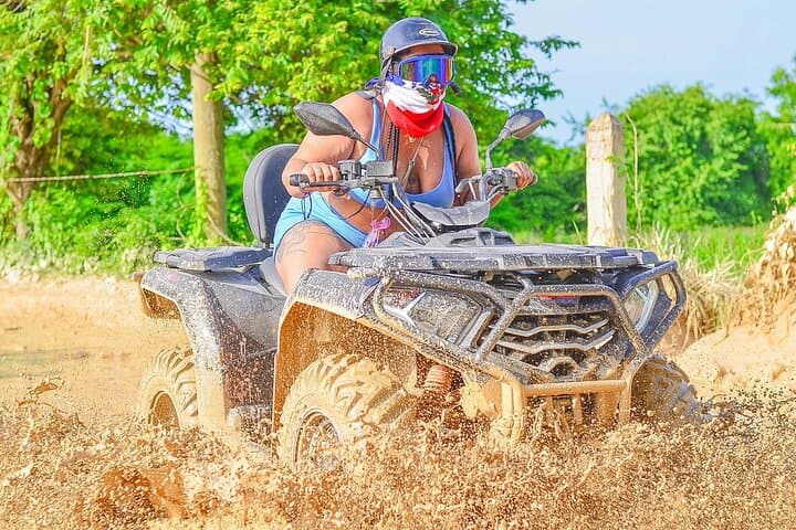 Punta Cana's Thrilling ATV Ride: Explore Macao Beach and Cenote
