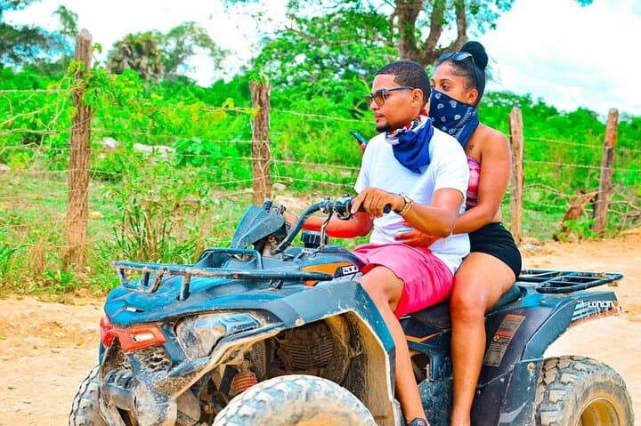 Punta Cana's Thrilling ATV Ride: Explore Macao Beach and Cenote photo 2