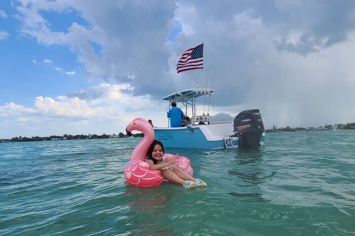 Private Sandbar & Dolphin-Watching Boat Charter in Sarasota