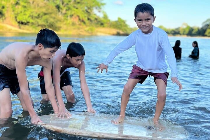 Gentle SUP on the Napo: Monkey Beach to Kichwa Villages