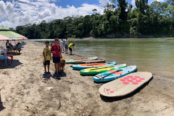 Gentle SUP on the Napo: Monkey Beach to Kichwa Villages photo 2