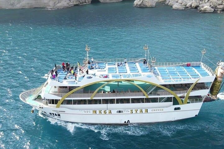 Mega Star Yacht Tour: Belek to Phaselis, Olympos & Port Ceneviz (Lunch + Foam Party) photo 3
