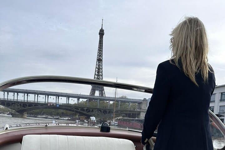 Private Riva-Style Seine Cruise — 70-Minute Paris Boat Tour